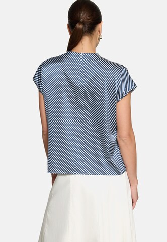 zero Bluse in Blau
