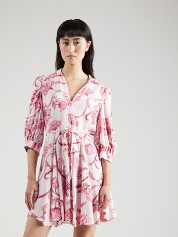 River Island - Vestido em rosa: frente