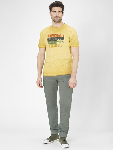 PADDOCKS Tapered Cargohose in Grün