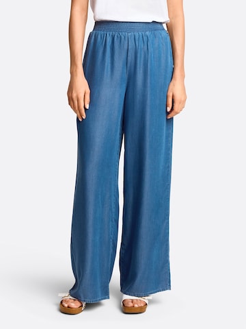 Wide Leg Pantalon Rich & Royal en bleu : devant