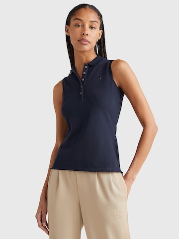 TOMMY HILFIGER - Top em azul: frente