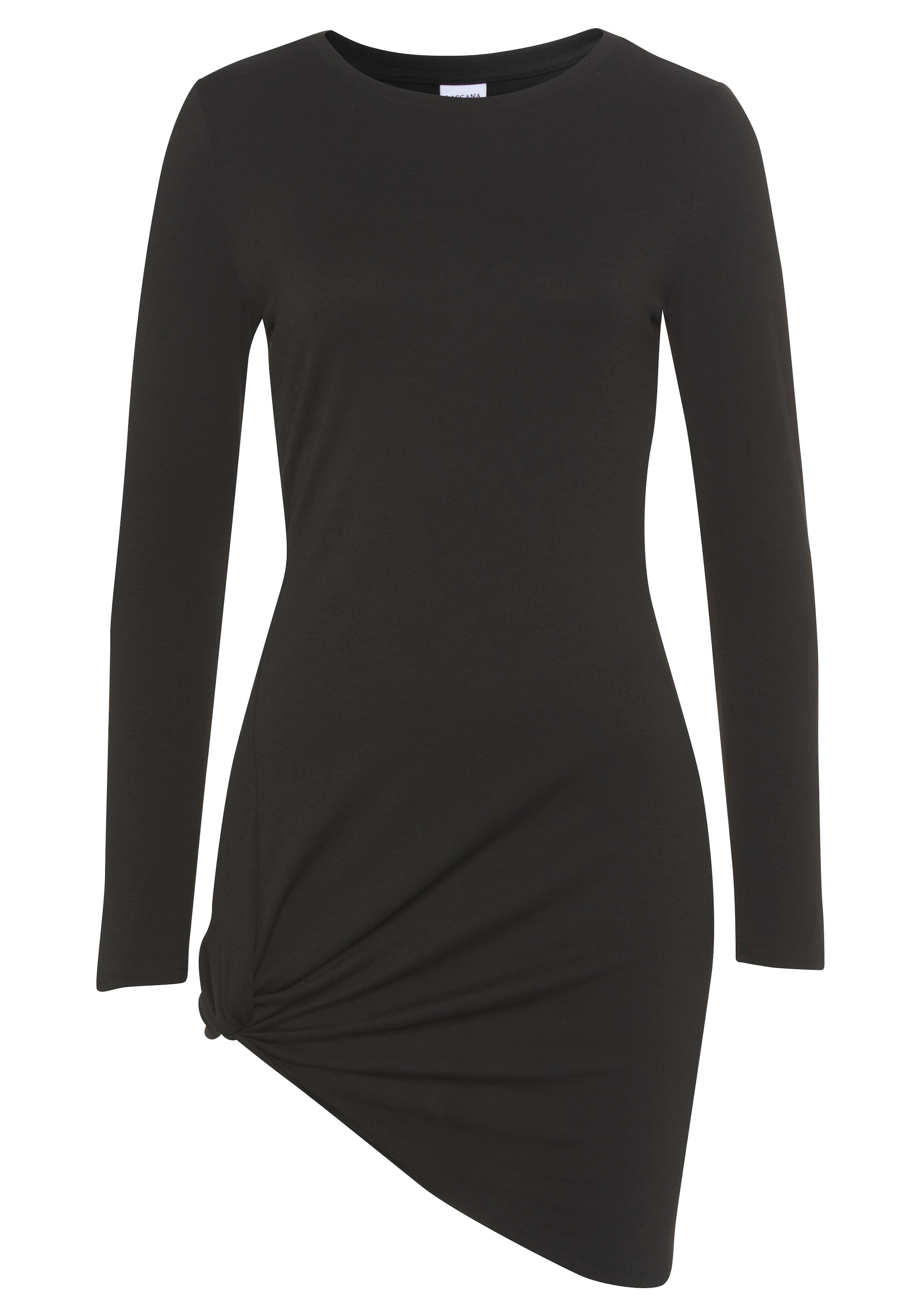 LASCANA Kleid in Schwarz: Vorderseite