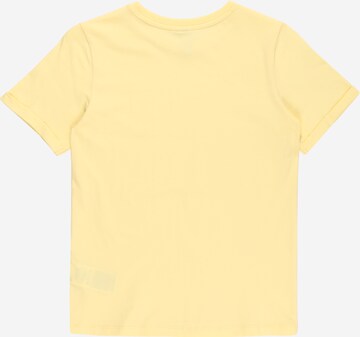 Pieces Kids Shirt 'Ria' in Yellow