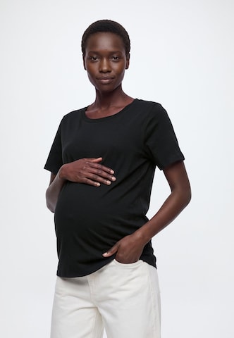 T-shirt 'Erica' Lindex Maternity en noir