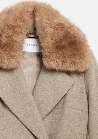 COMMA Between-seasons coat in Brown: front