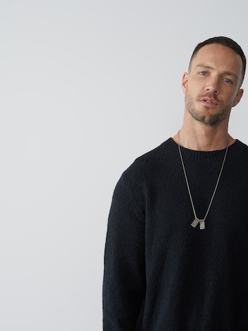 Coupe regular Pull-over 'Laurenz' DAN FOX APPAREL en noir : devant