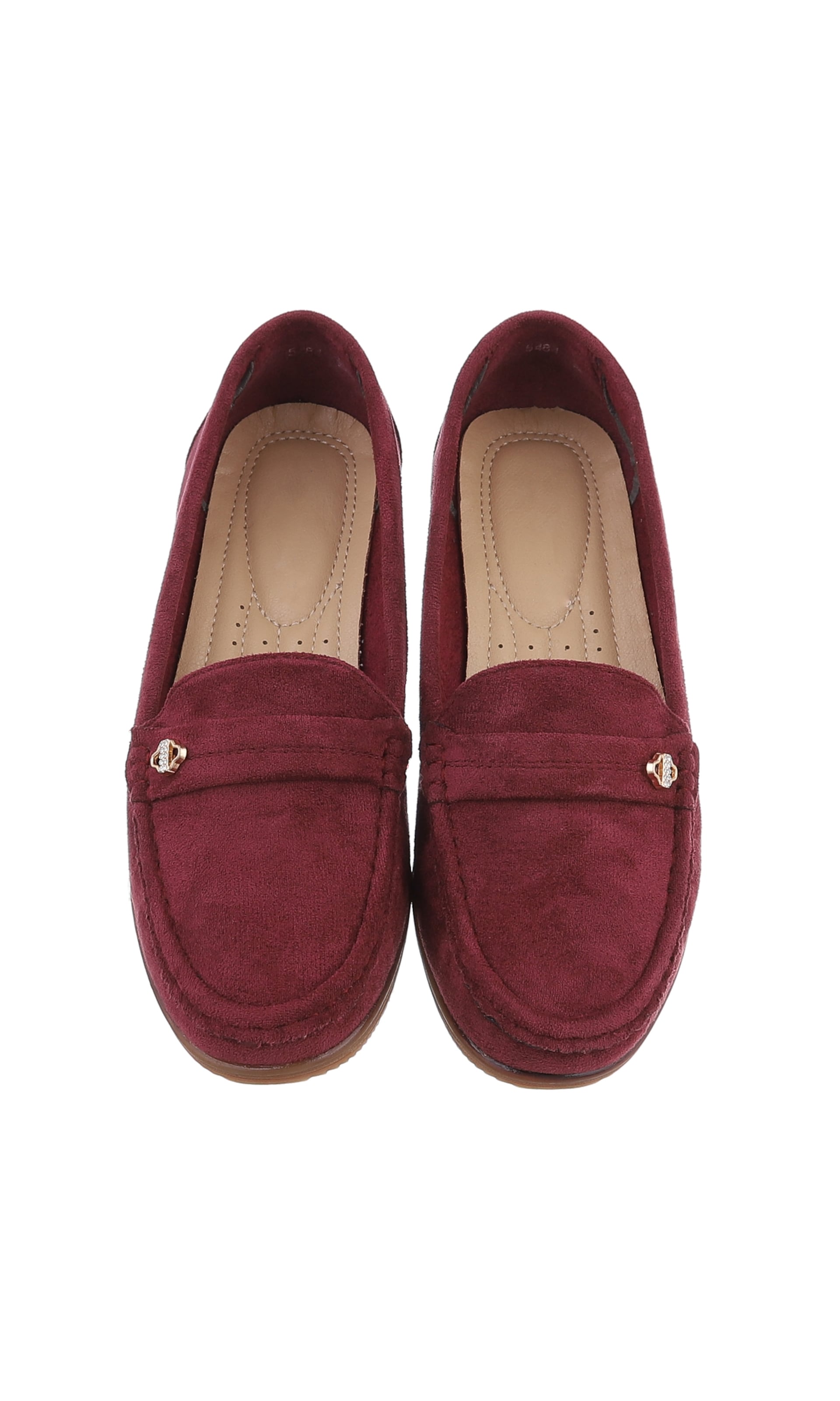 Ital-Design Slipper in Rot
