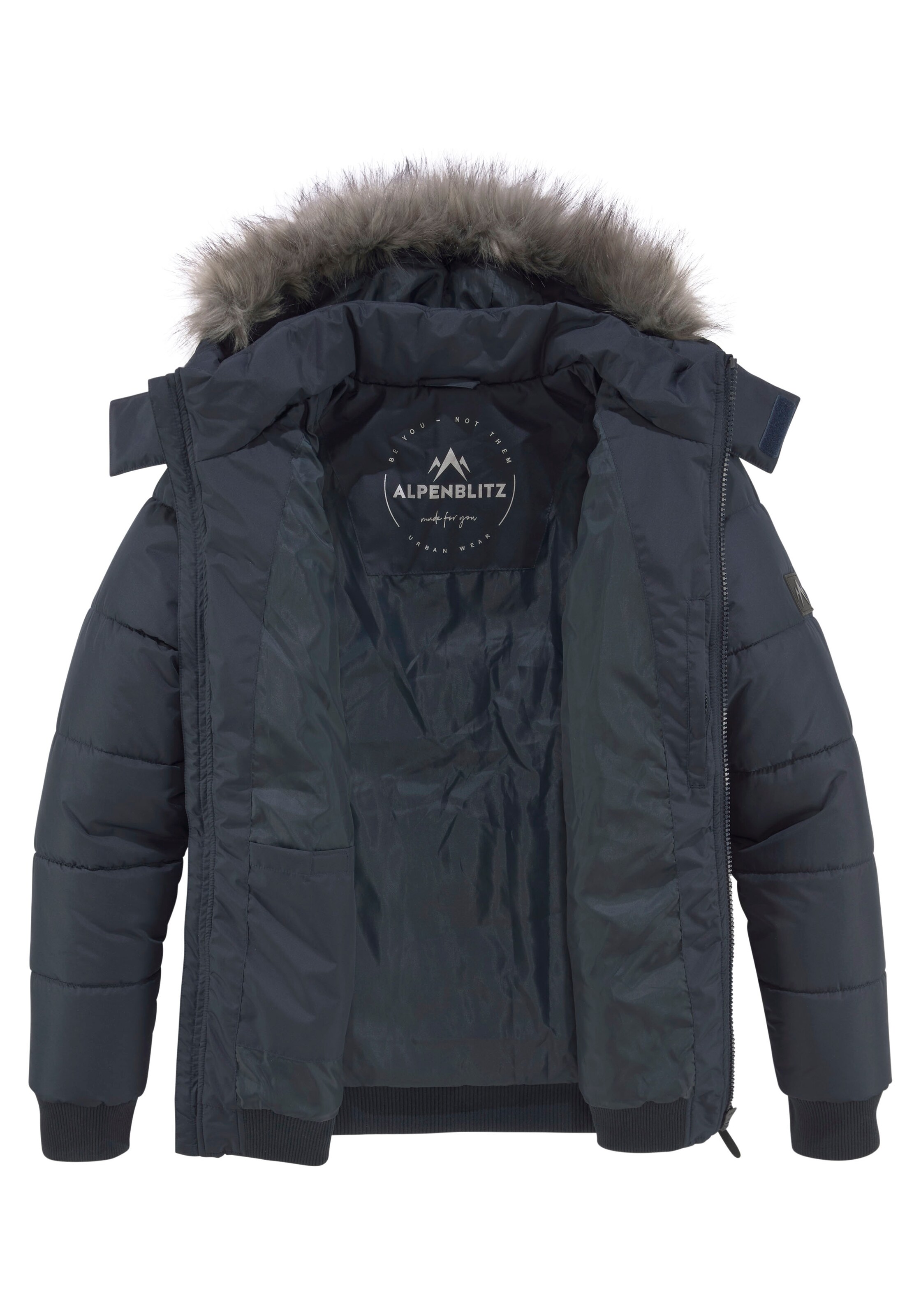 ALPENBLITZ Funktionsjacke in Blau