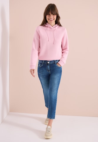 CECIL Slimfit Jeans in Blau: Vorderseite
