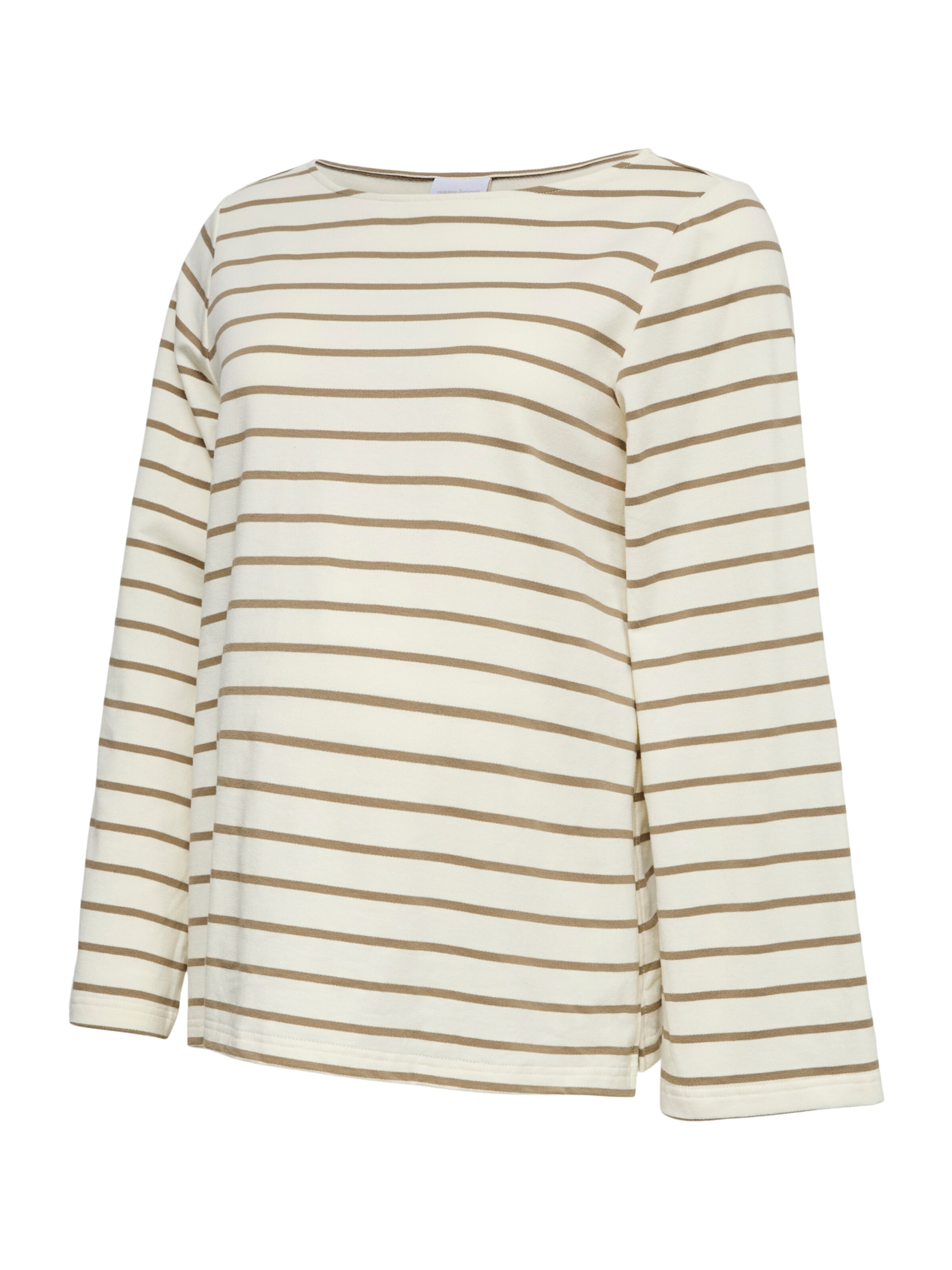 T-shirt 'MLAMILA VITA' MAMALICIOUS en beige : devant