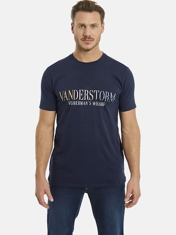 Jan Vanderstorm Shirt ' Bergthor ' in Blue: front