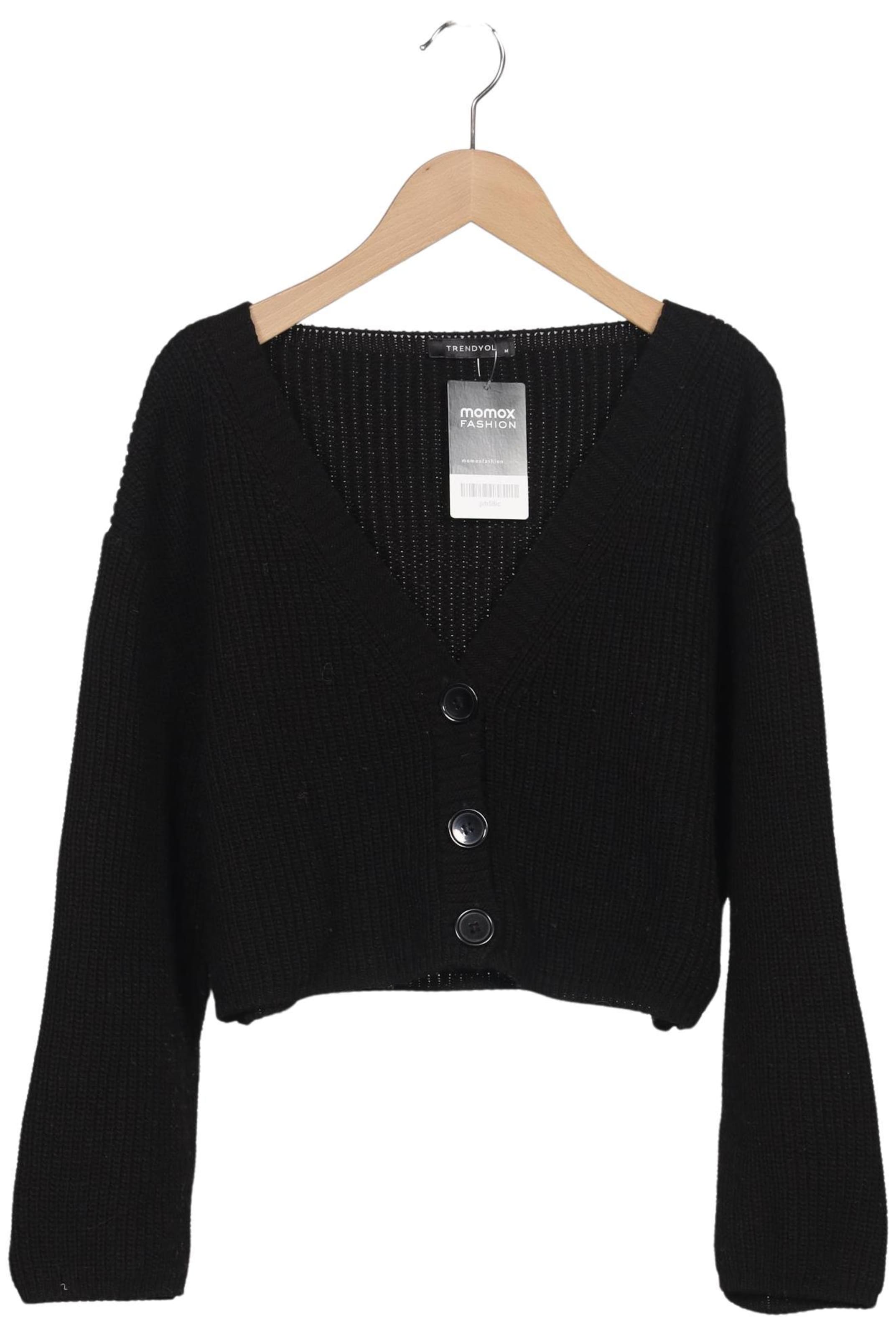 Trendyol Sweater & Cardigan in M in Black: front