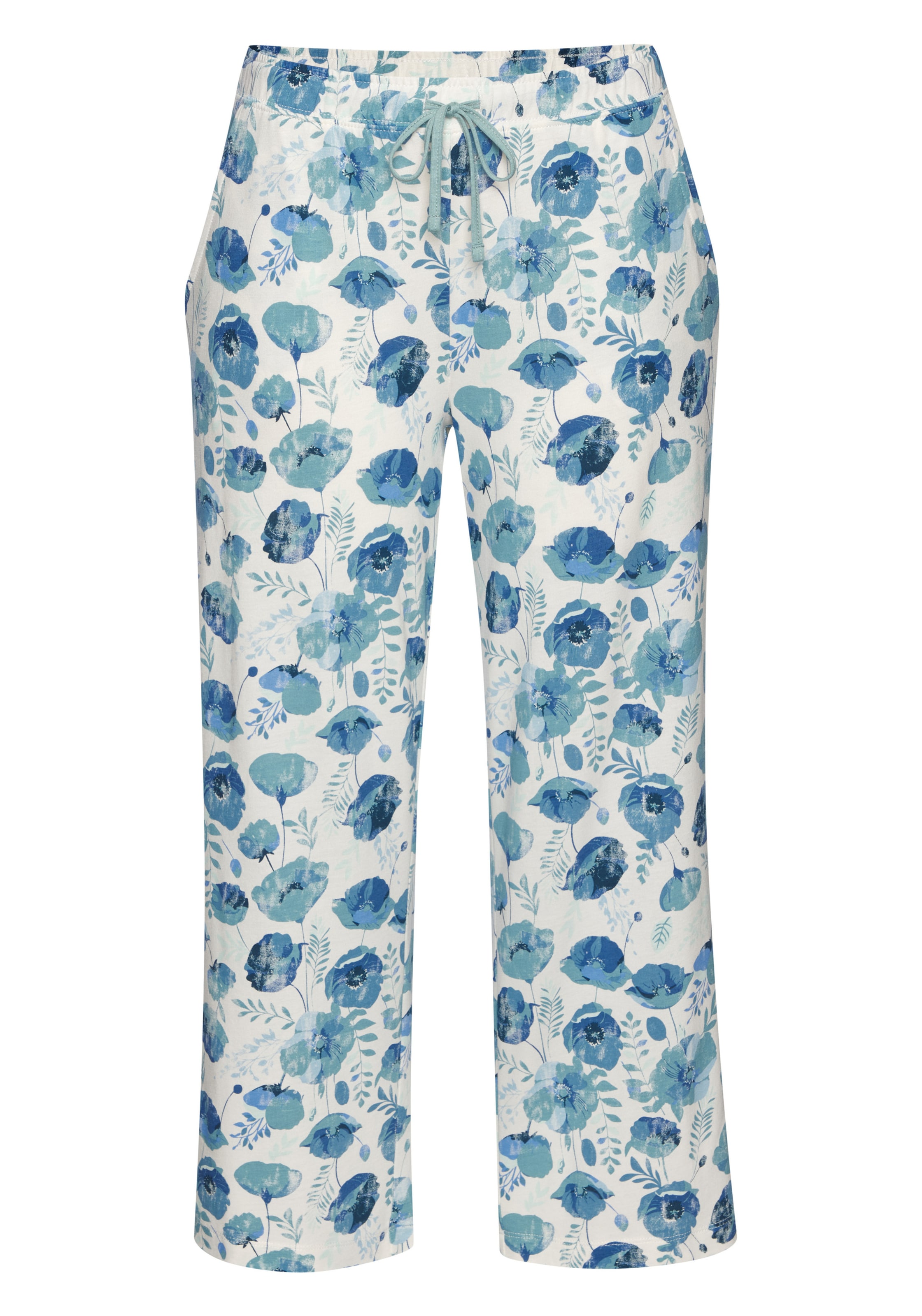 Pantalon de pyjama VIVANCE en bleu : devant