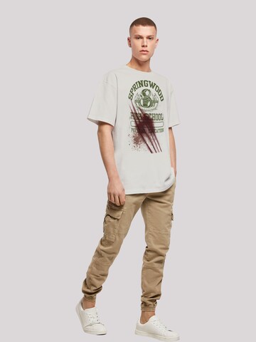 T-Shirt 'Nightmare On Elm Street Springwood Slasher' F4NT4STIC en gris