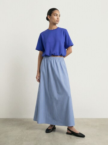 HYPEDROP Skirt in Blue: front