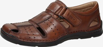 Bama Sandals in Brown: front