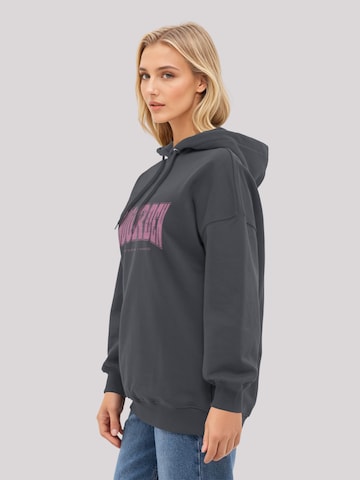 F4NT4STIC Sweatshirt 'Knut & Jan Hamburg Noorden Collegiate Pink' in Schwarz
