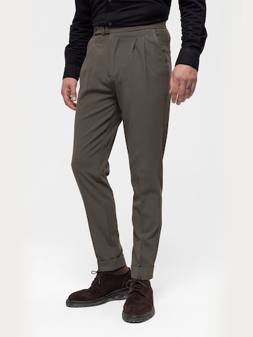 Regular Pantalon à pince Dandalo en vert