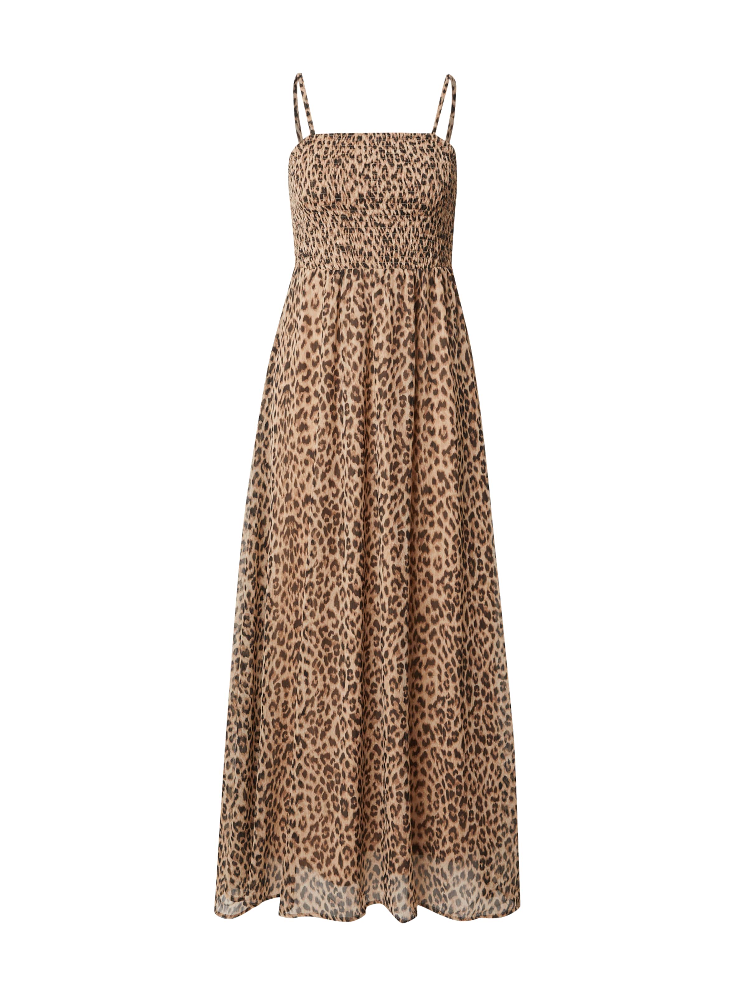 ONLY Poletna obleka 'ONLElena Vikki' | bež barva: sprednja stran