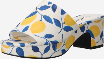 Monki Mules in Yellow: front