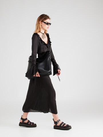 Résumé Kleid 'Valla' in Schwarz