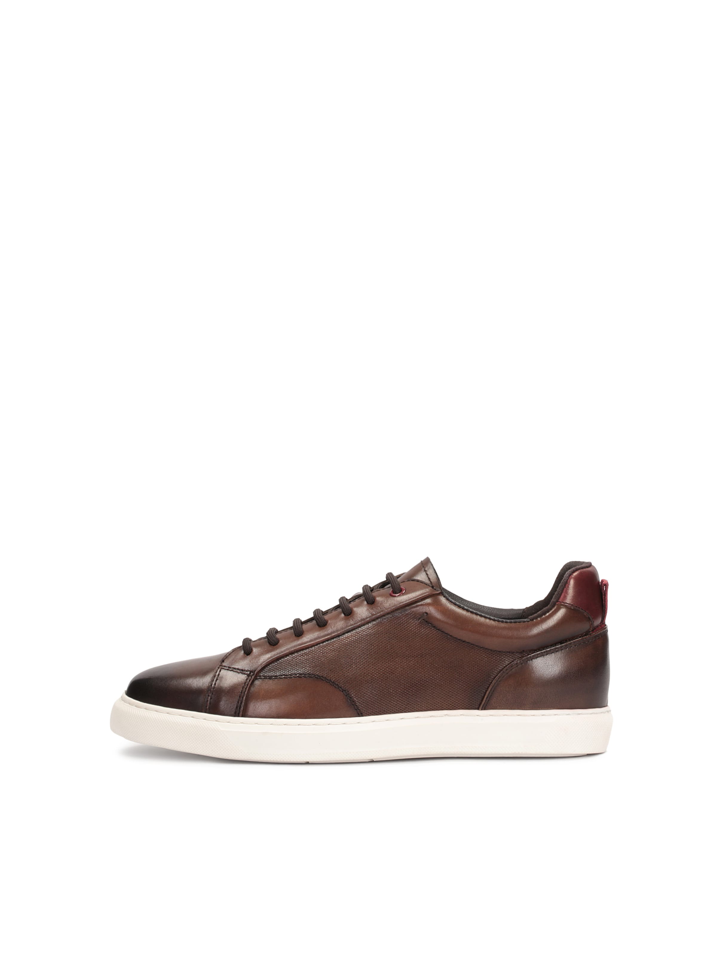 Kazar Platform trainers in Brown: front