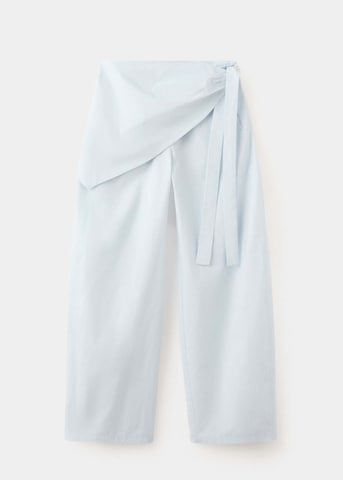 MANGO Baggy Pants in Blue