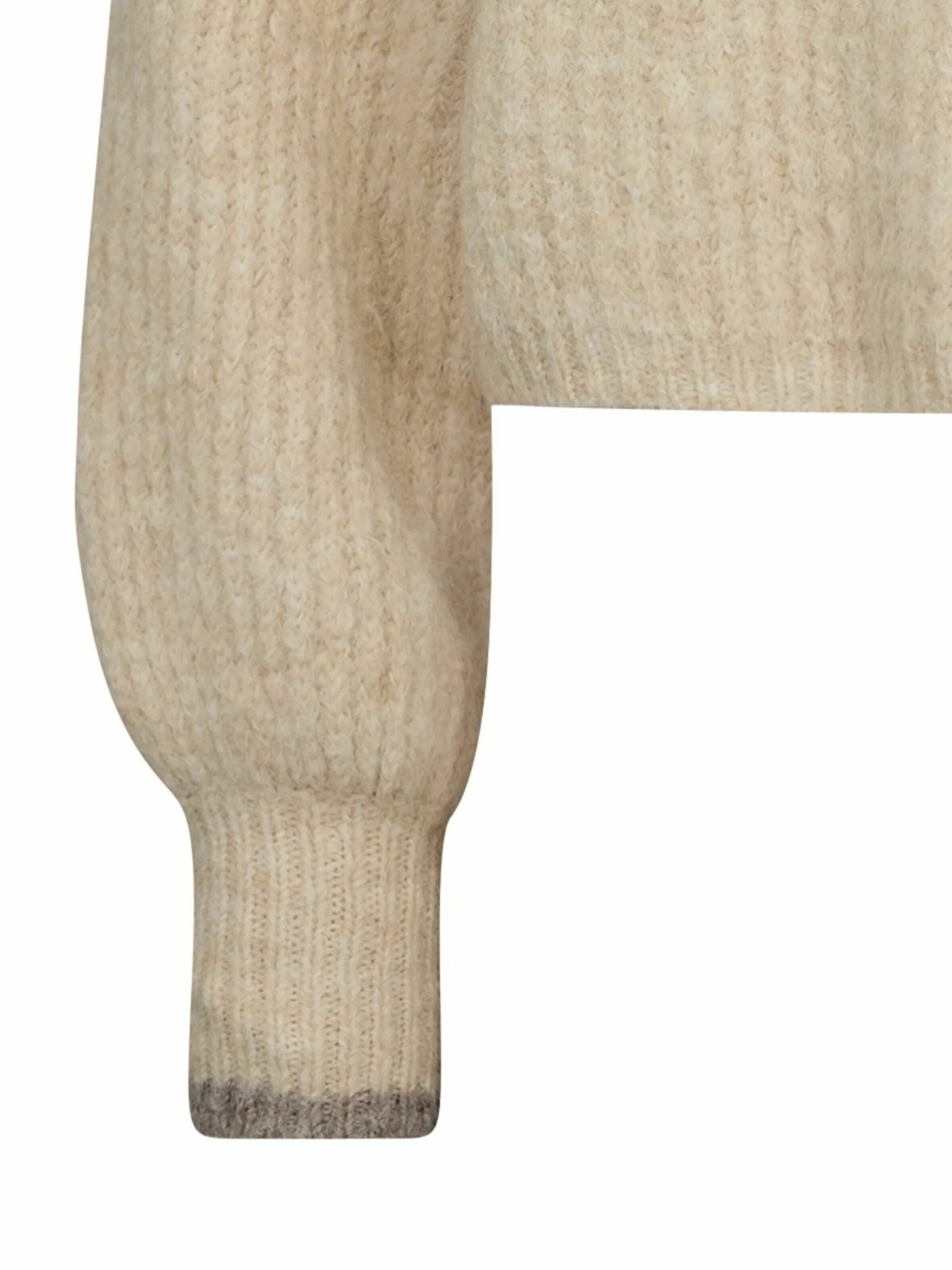 Pull-over 'Coralie' co'couture en beige