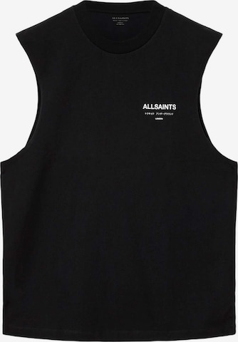 AllSaints Paita 'UNDERGROUND' värissä musta: etupuoli