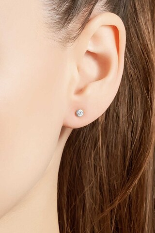 So Chic Ohrringe in Silber: Vorderseite