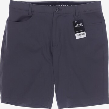 Calvin Klein Shorts in 34 in Grey: front