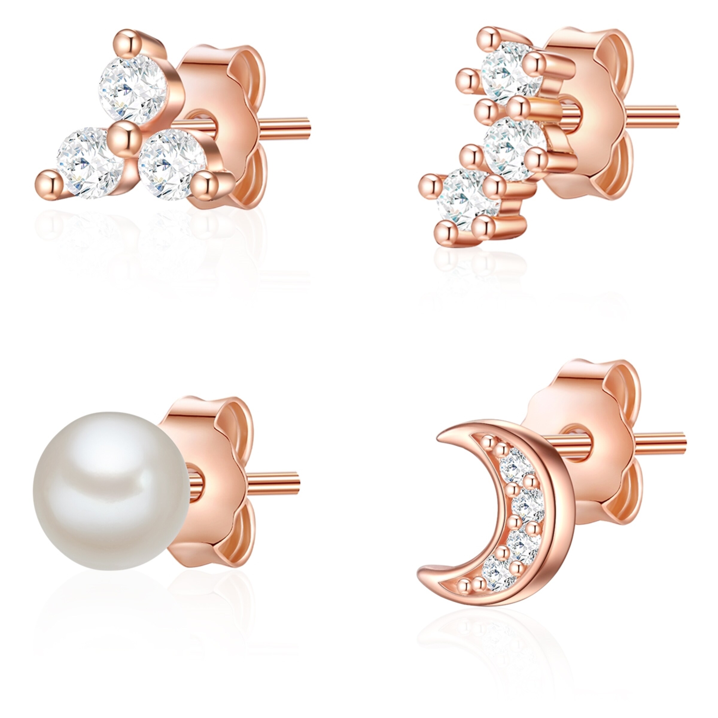 Glanzstücke München Ohrringe in Gold: Vorderseite