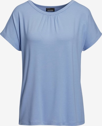 T-shirt Goldner en bleu : devant