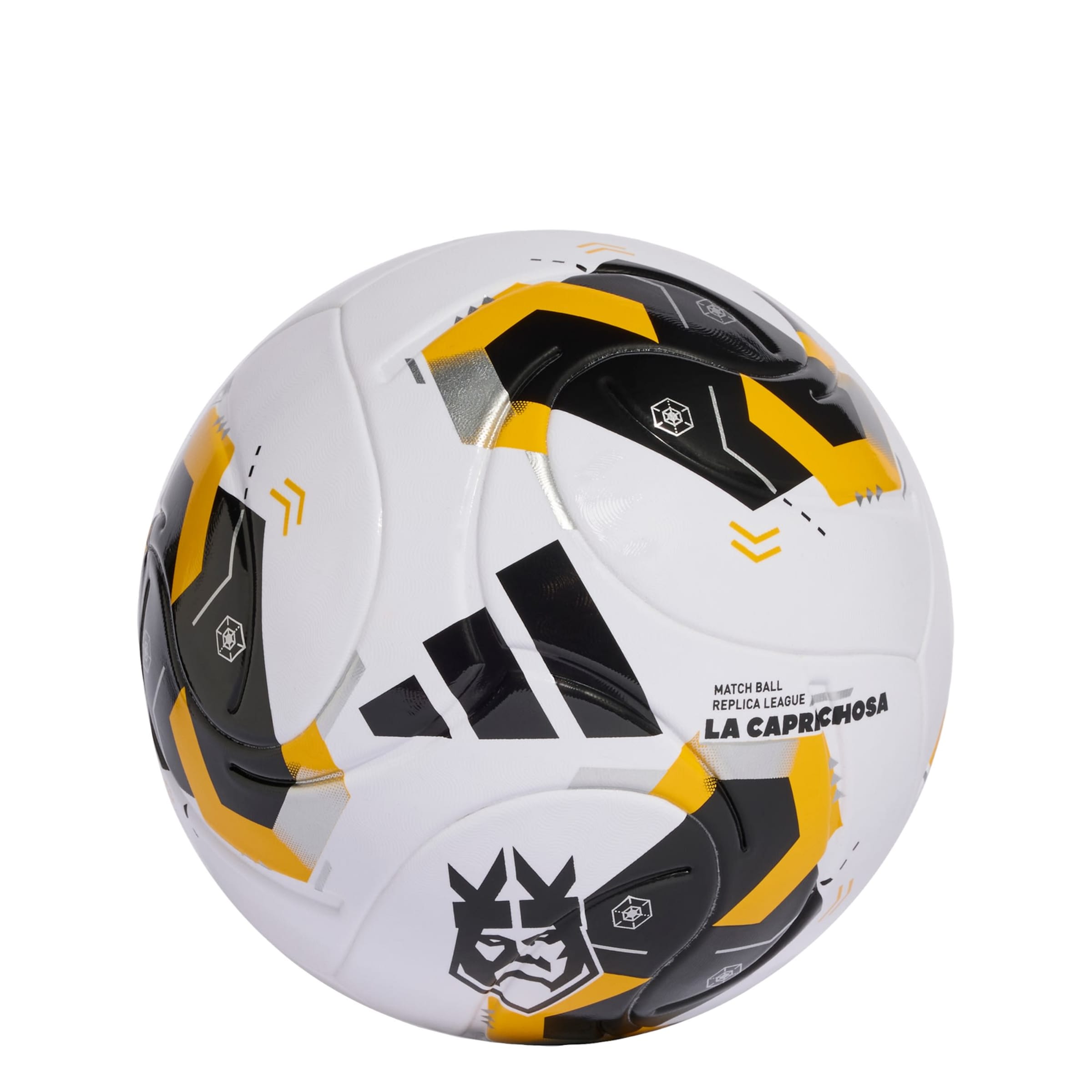ADIDAS PERFORMANCE Ball 'Kings League' in Yellow / Grey / Black / White, Item view
