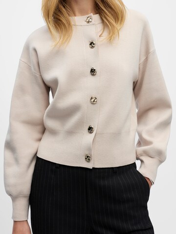 Cardigan 'OBJBALIA' OBJECT en beige
