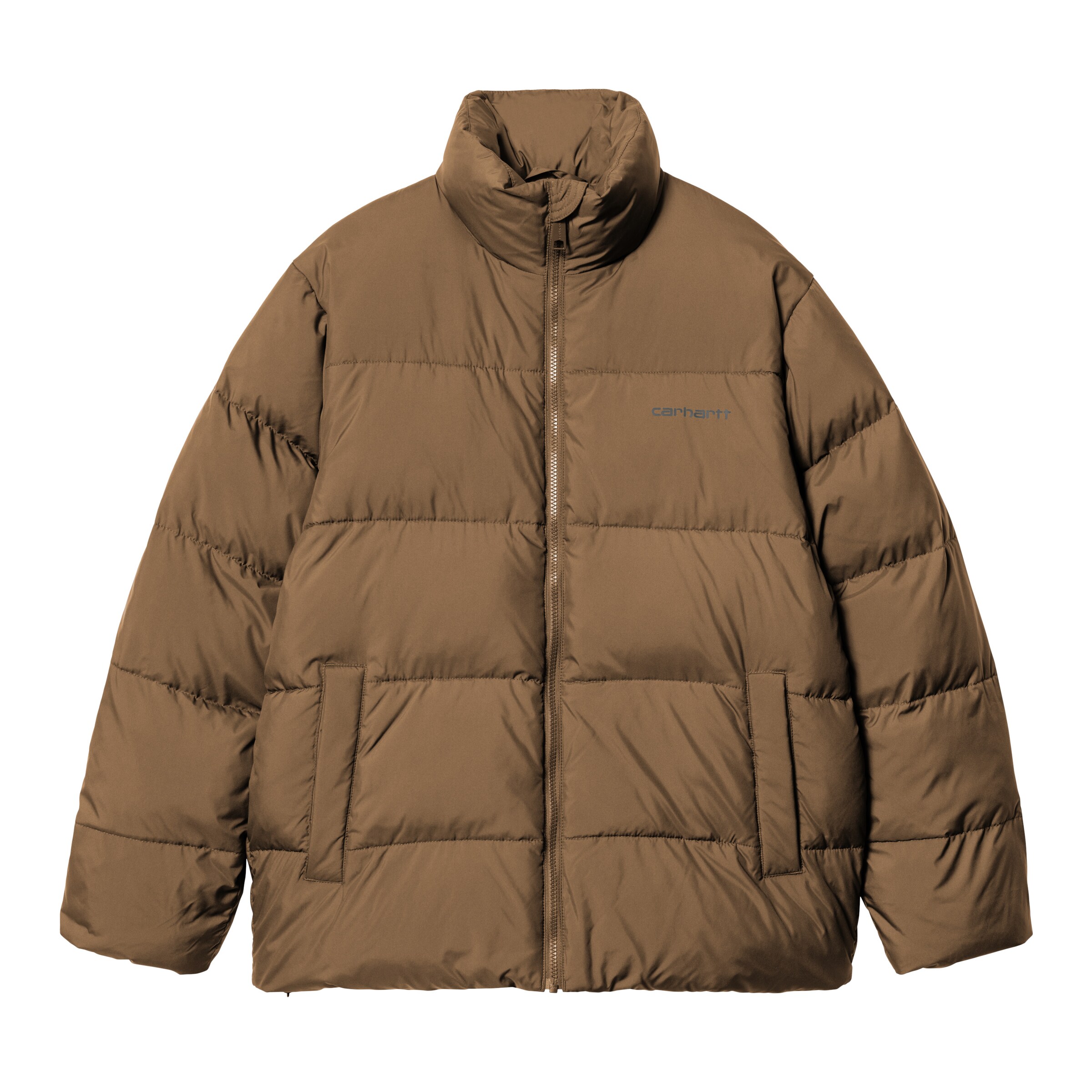 Carhartt WIP Winter Jacket ' Springfield' in Brown: front