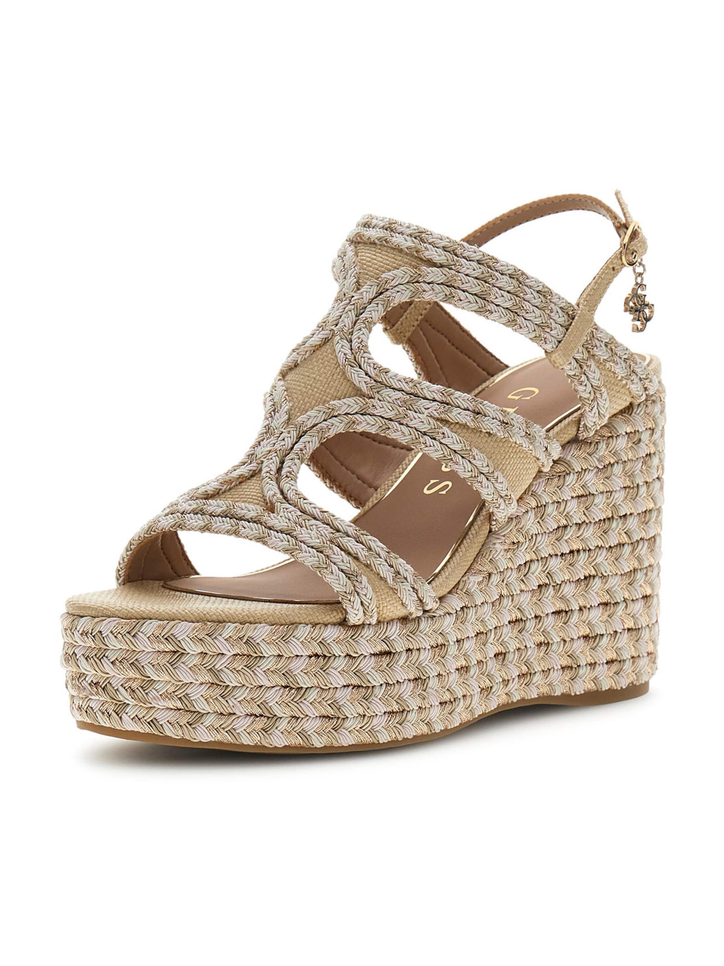 GUESS Sandaal 'EVERS' in Roze: voorkant