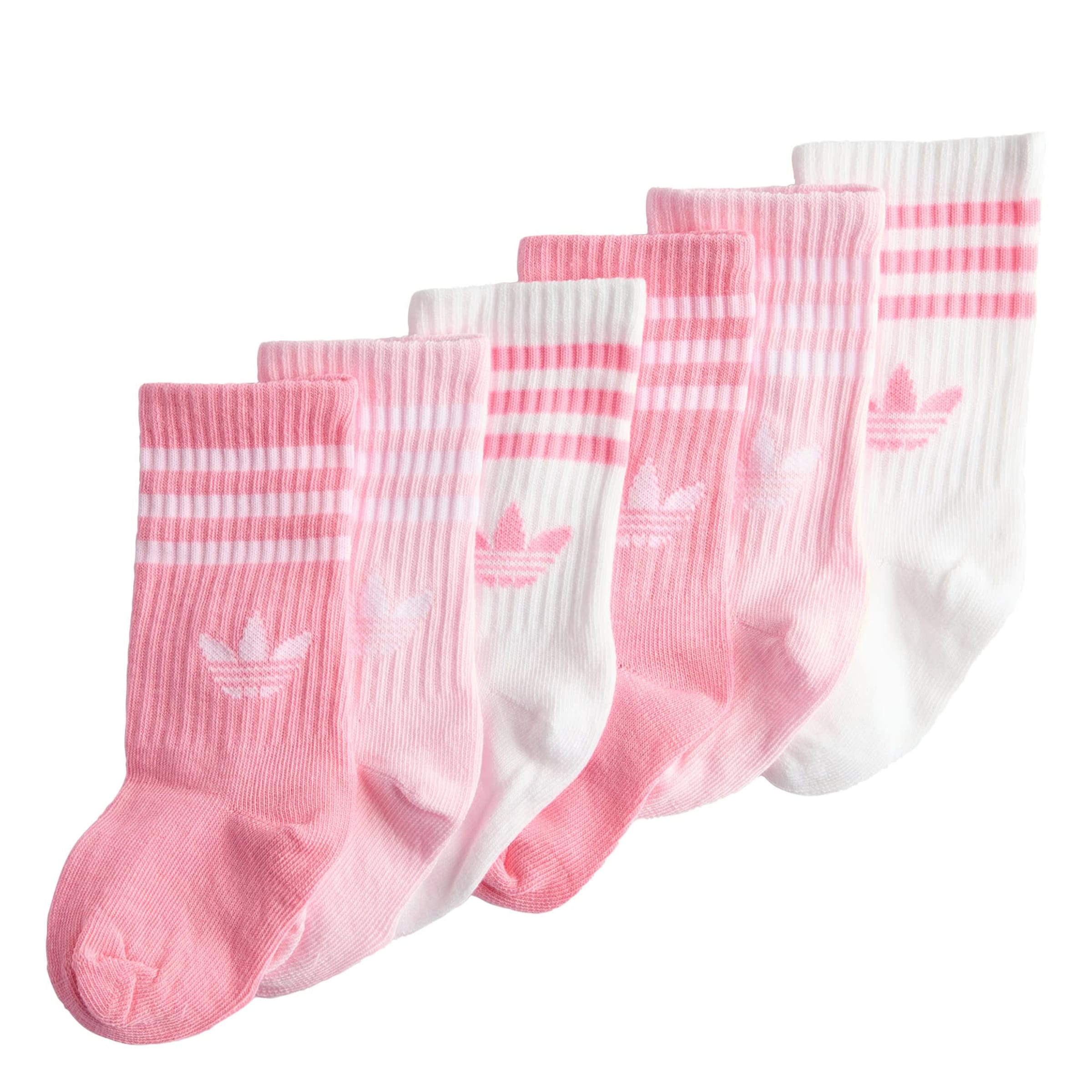 Calzino di ADIDAS ORIGINALS in rosa: frontale