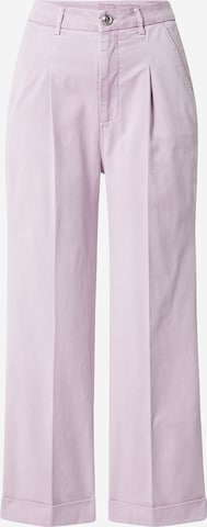 Wide Leg Pantalon à pince 'MATILDE' GUESS en violet : devant