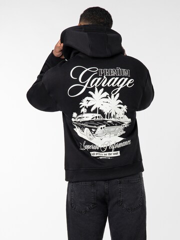 Sublevel Sweatshirt in Schwarz: Vorderseite