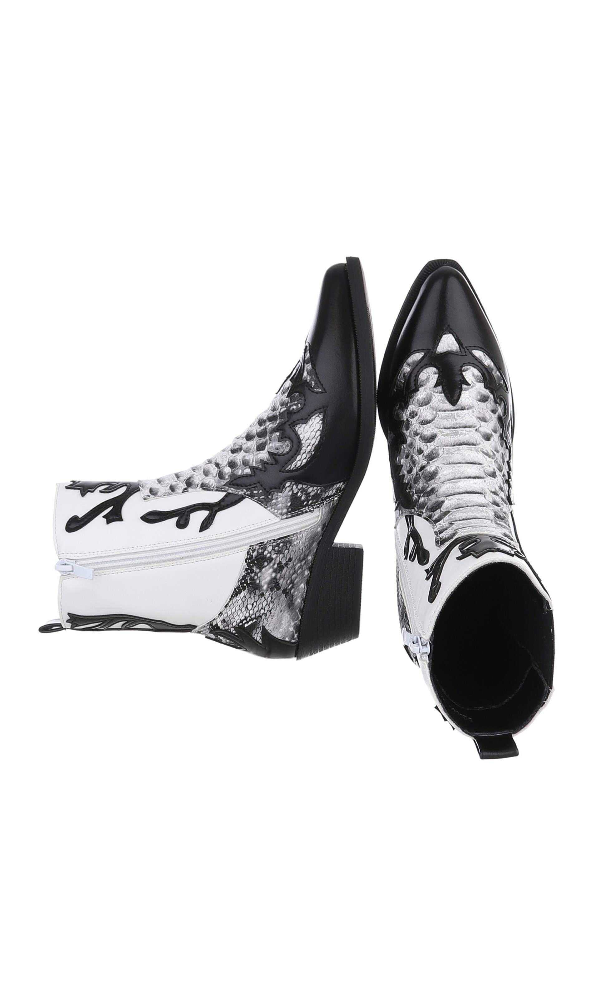 Ital-Design Stiefelette in Schwarz