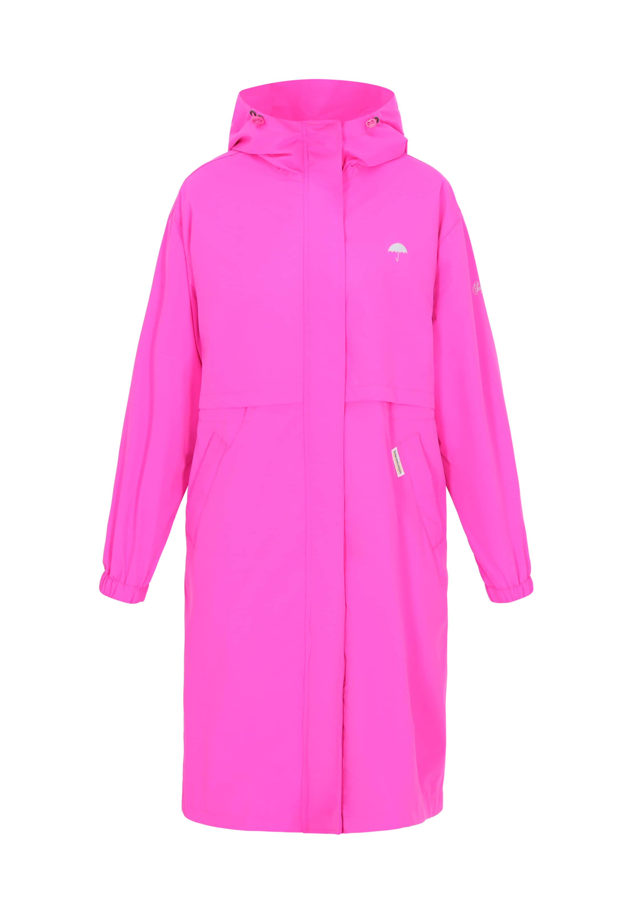 Schmuddelwedda Functionele mantel in Roze: voorkant