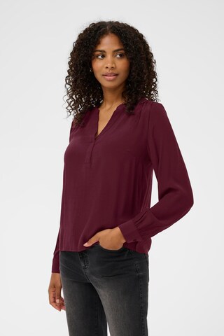 Kaffe Bluse i lilla: forside