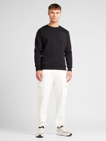 ALPHA INDUSTRIES Sweatshirt in Schwarz