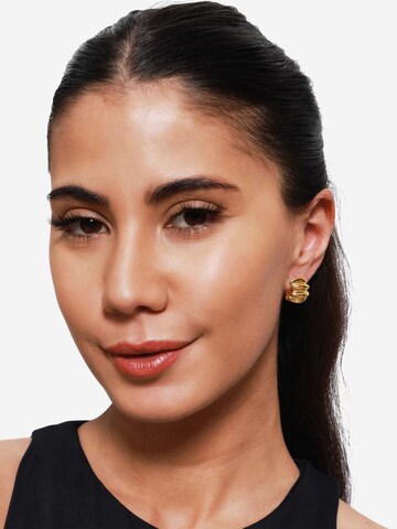 Heideman Earrings 'Elia' in Gold: front