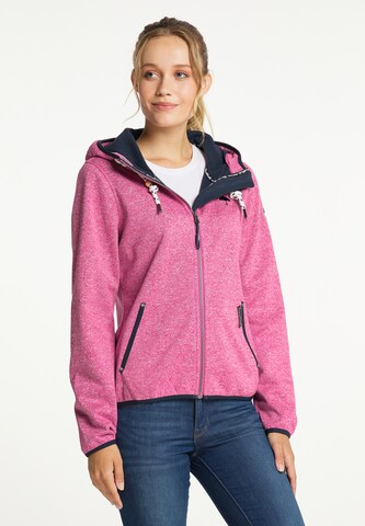 Schmuddelwedda - Chaqueta funcional en rosa: frente