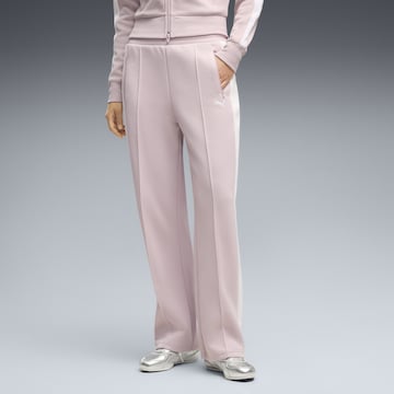 PUMA Loose fit Pants 'T7 Always On' in Pink: front