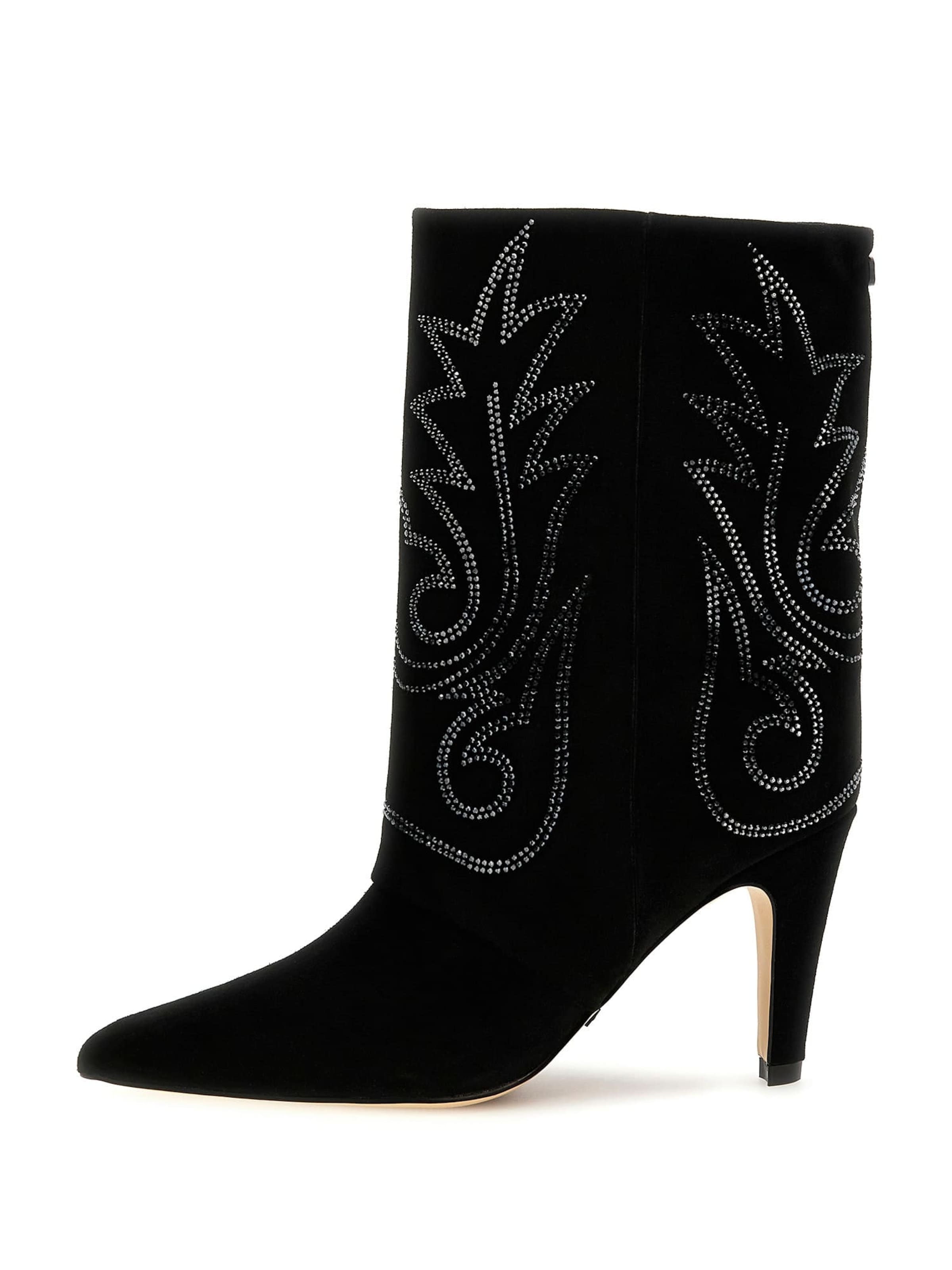 GUESS Stiefel 'Cynna' in Schwarz: Vorderseite