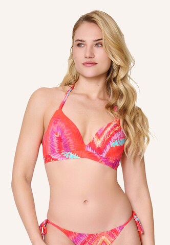 LingaDore Triangel Bikinitop in Rood: voorkant