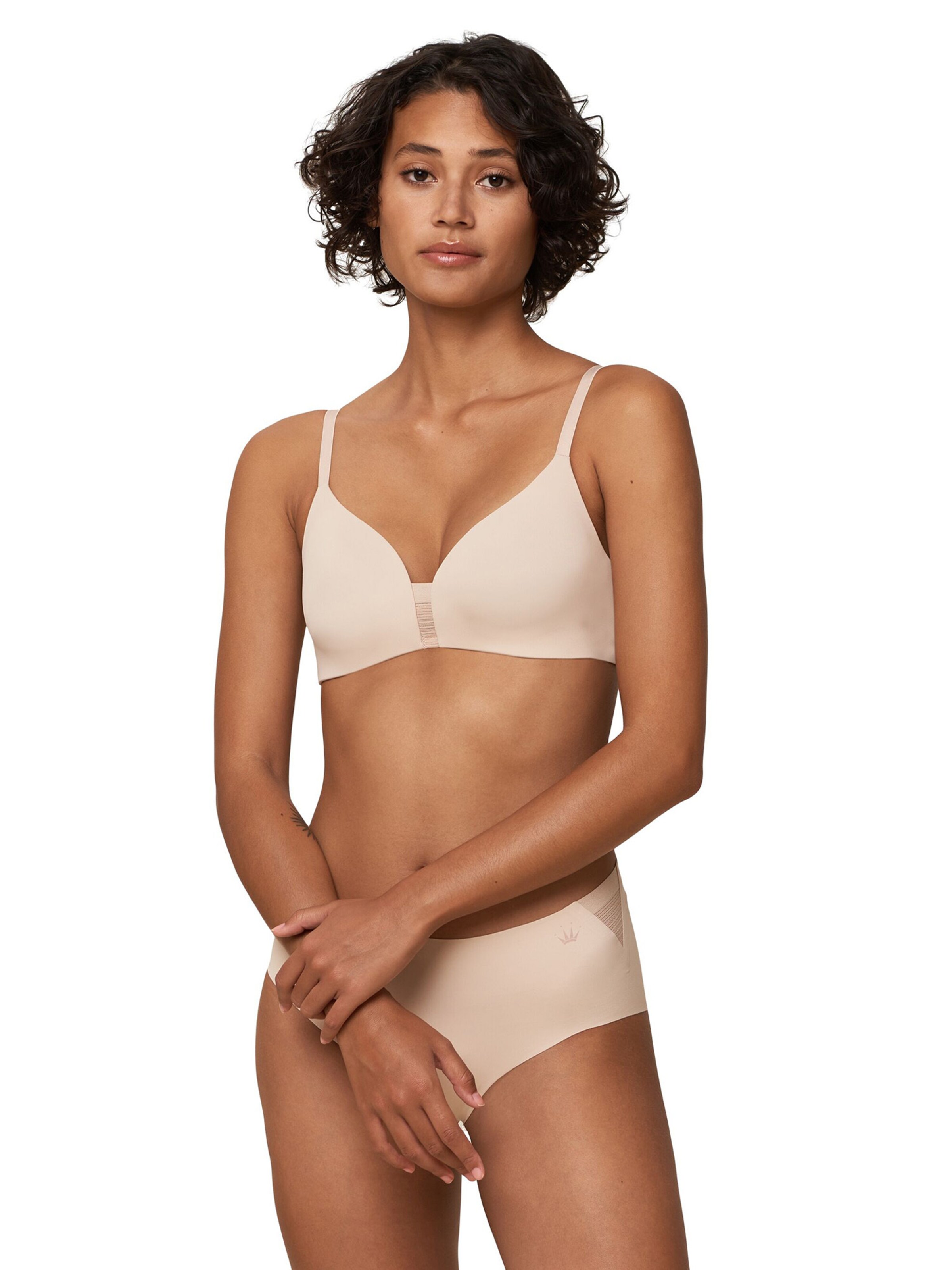 TRIUMPH T-shirt BH ' Flex Smart ' in Beige